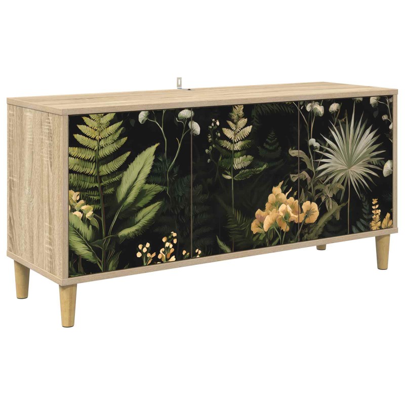 vidaXL Ντουλάπι TV RHENEN 102 x 33 x 50 εκ. Sonoma Επεξεργασμένο Ξύλο