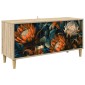 vidaXL Ντουλάπι TV LOCHEM 102 x 33 x 50 εκ. Sonoma Επεξεργασμένο Ξύλο