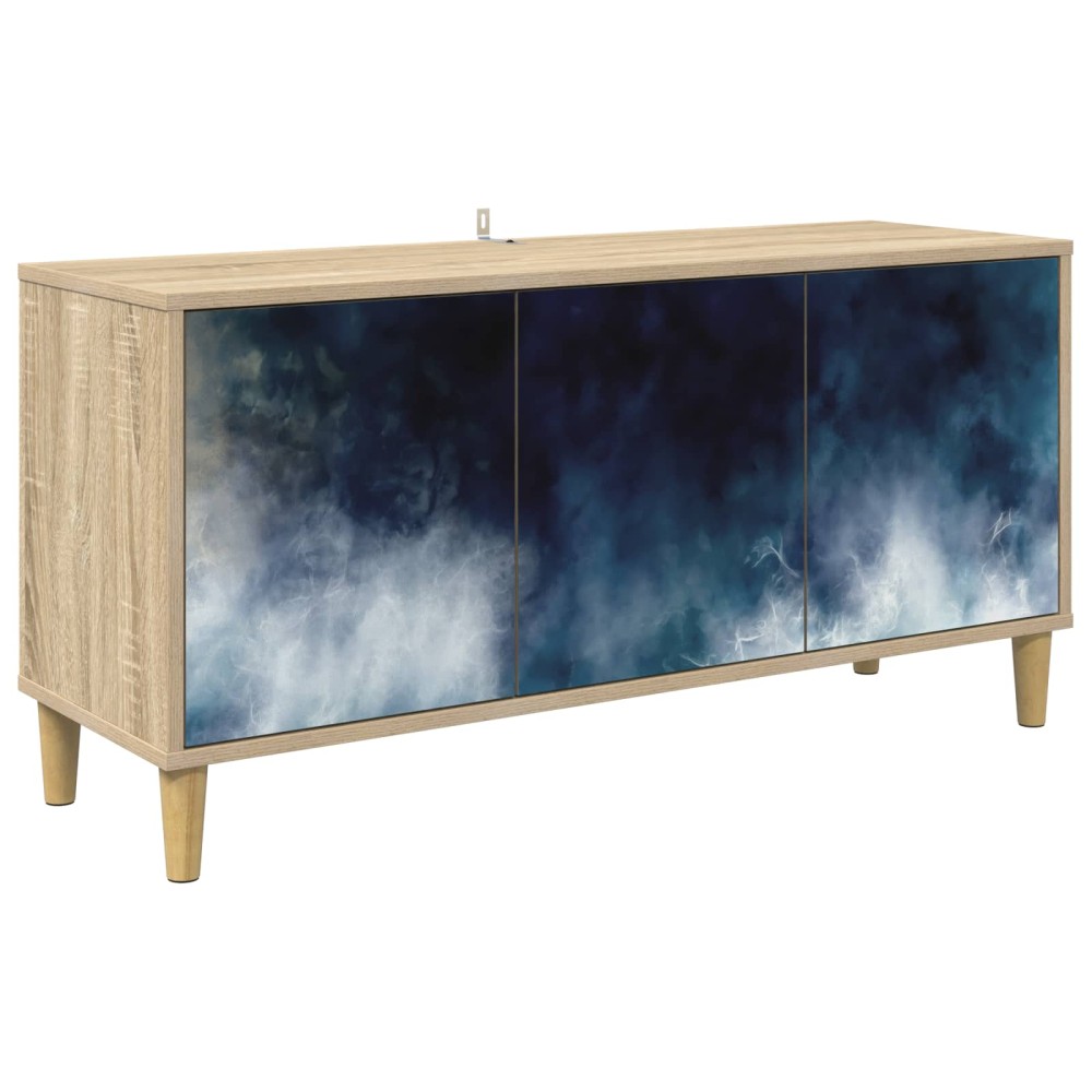 vidaXL Ντουλάπι TV RAALTE 102 x 33 x 50 εκ. Sonoma Επεξεργασμένο Ξύλο