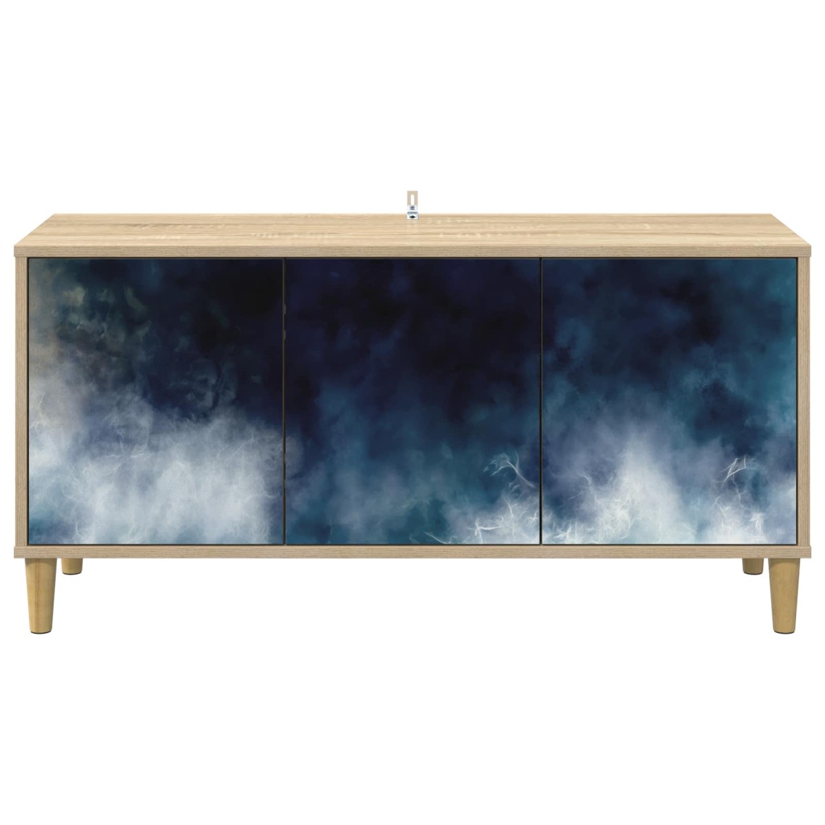 vidaXL Ντουλάπι TV RAALTE 102 x 33 x 50 εκ. Sonoma Επεξεργασμένο Ξύλο