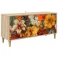 vidaXL Ντουλάπι TV GENNEP 102 x 33 x 50 εκ. Sonoma Επεξεργασμένο Ξύλο