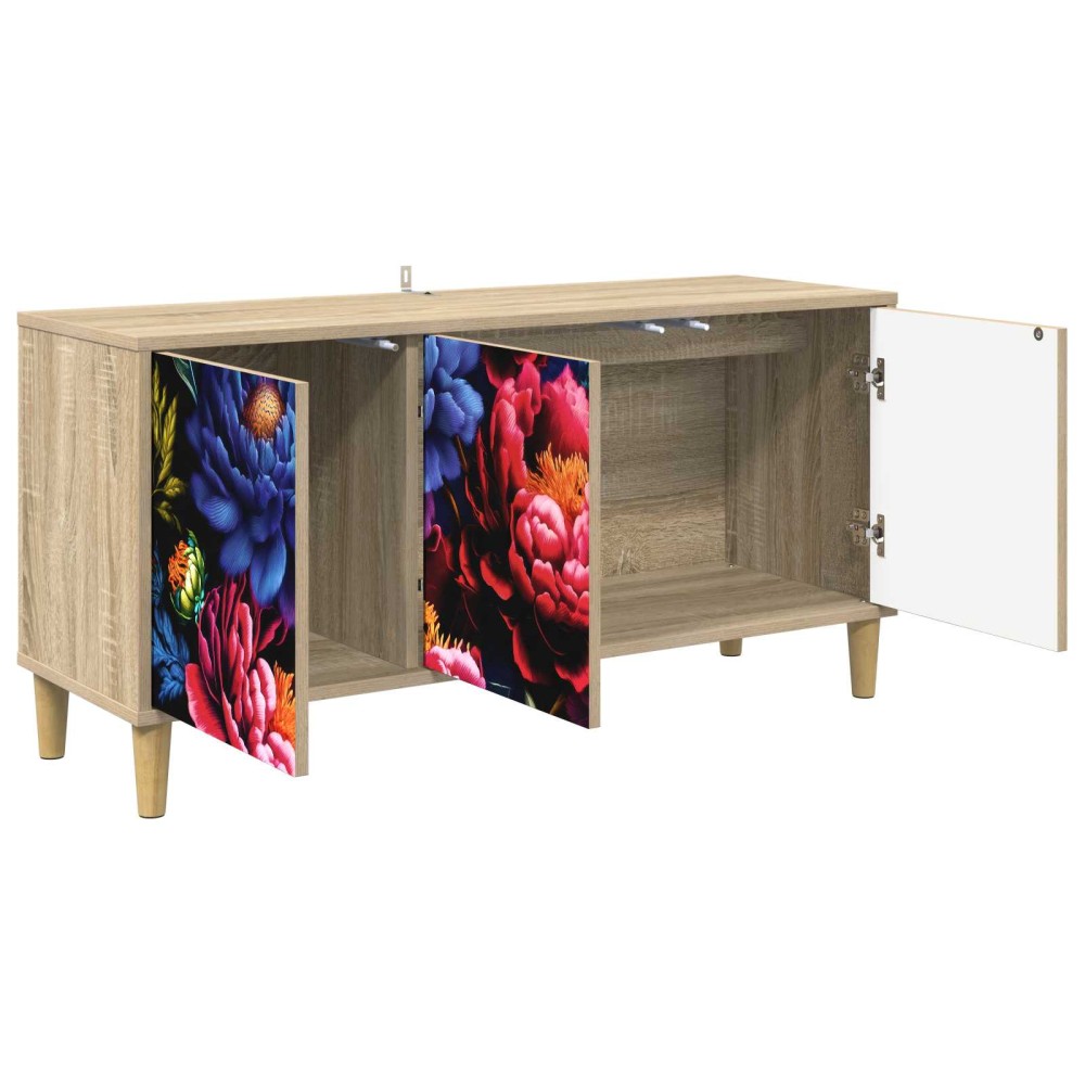 vidaXL Ντουλάπι TV KIEL 102 x 33 x 50 εκ. Sonoma Επεξεργασμένο Ξύλο