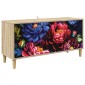 vidaXL Ντουλάπι TV KIEL 102 x 33 x 50 εκ. Sonoma Επεξεργασμένο Ξύλο