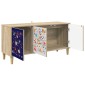 vidaXL Ντουλάπι TV MAINZ 102 x 33 x 50 εκ. Sonoma Επεξεργασμένο Ξύλο