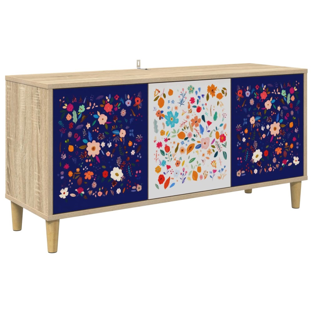 vidaXL Ντουλάπι TV MAINZ 102 x 33 x 50 εκ. Sonoma Επεξεργασμένο Ξύλο