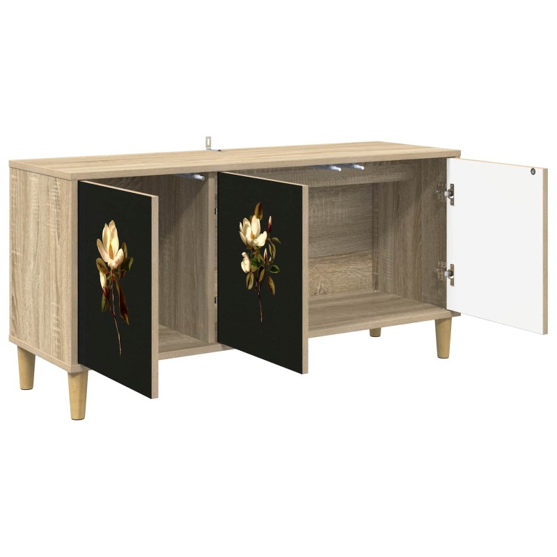 vidaXL Ντουλάπι TV BREMEN 102 x 33 x 50 εκ. Sonoma Επεξεργασμένο Ξύλο
