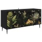 vidaXL Ντουλάπι TV RHENEN 102 x 33 x 51 εκ Μαύρη Δρυς