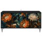 vidaXL Ντουλάπι TV LOCHEM 102 x 33 x 51 εκ Μαύρη Δρυς