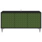 vidaXL Ντουλάπι TV GELEEN 102 x 33 x 51 εκ Μαύρη Δρυς