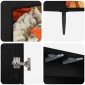 vidaXL Ντουλάπι TV GENNEP 102 x 33 x 51 εκ Μαύρη Δρυς