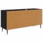 vidaXL Ντουλάπι TV DOKKUM 102 x 33 x 51 εκ Μαύρη Δρυς