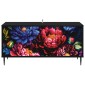 vidaXL Ντουλάπι TV KIEL 102 x 33 x 51 εκ Μαύρη Δρυς Επεξεργασμένο Ξύλο