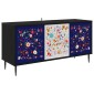 vidaXL Ντουλάπι TV MAINZ 102 x 33 x 51 εκ Μαύρη Δρυς