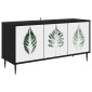 vidaXL Ντουλάπι TV HANAU 102 x 33 x 51 εκ Μαύρη Δρυς