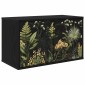 vidaXL Κρεμαστός θρανίο τηλεόρασης RHENEN 69 x 33 x 40 εκ Μαύρη Δρυς