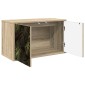 vidaXL Κρεμαστός θρανίο τηλεόρασης ELBURG 69 x 33 x 40 εκ Sonoma Δρυς