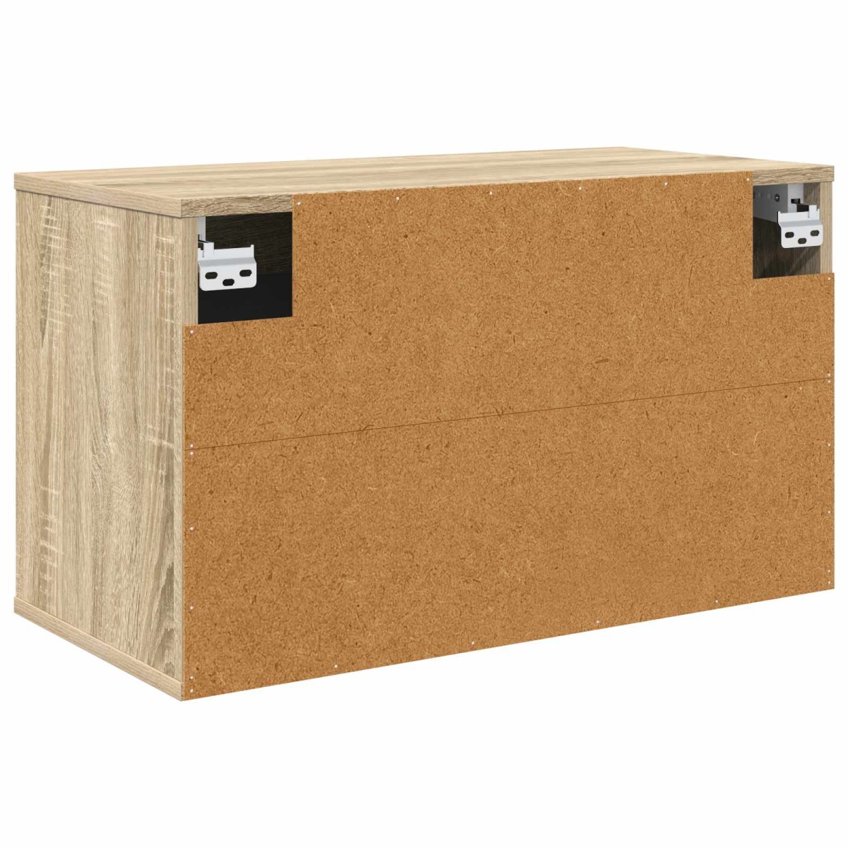vidaXL Κρεμαστός θρανίο τηλεόρασης ELBURG 69 x 33 x 40 εκ Sonoma Δρυς