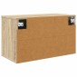vidaXL Κρεμαστός θρανίο τηλεόρασης DOKKUM 69 x 33 x 40 εκ Sonoma Δρυς