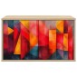 vidaXL Κρεμαστός θρανίο τηλεόρασης HEESCH 69 x 33 x 40 εκ Sonoma Δρυς