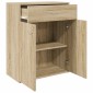 vidaXL Ντουλάπι Sonoma Δρυς 60 x 30 x 75 εκ. από Μοριοσανίδα