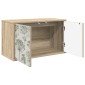 vidaXL Κρεμαστός θρανίο τηλεόρασης GOTHA 69 x 33 x 40 εκ Sonoma Δρυς
