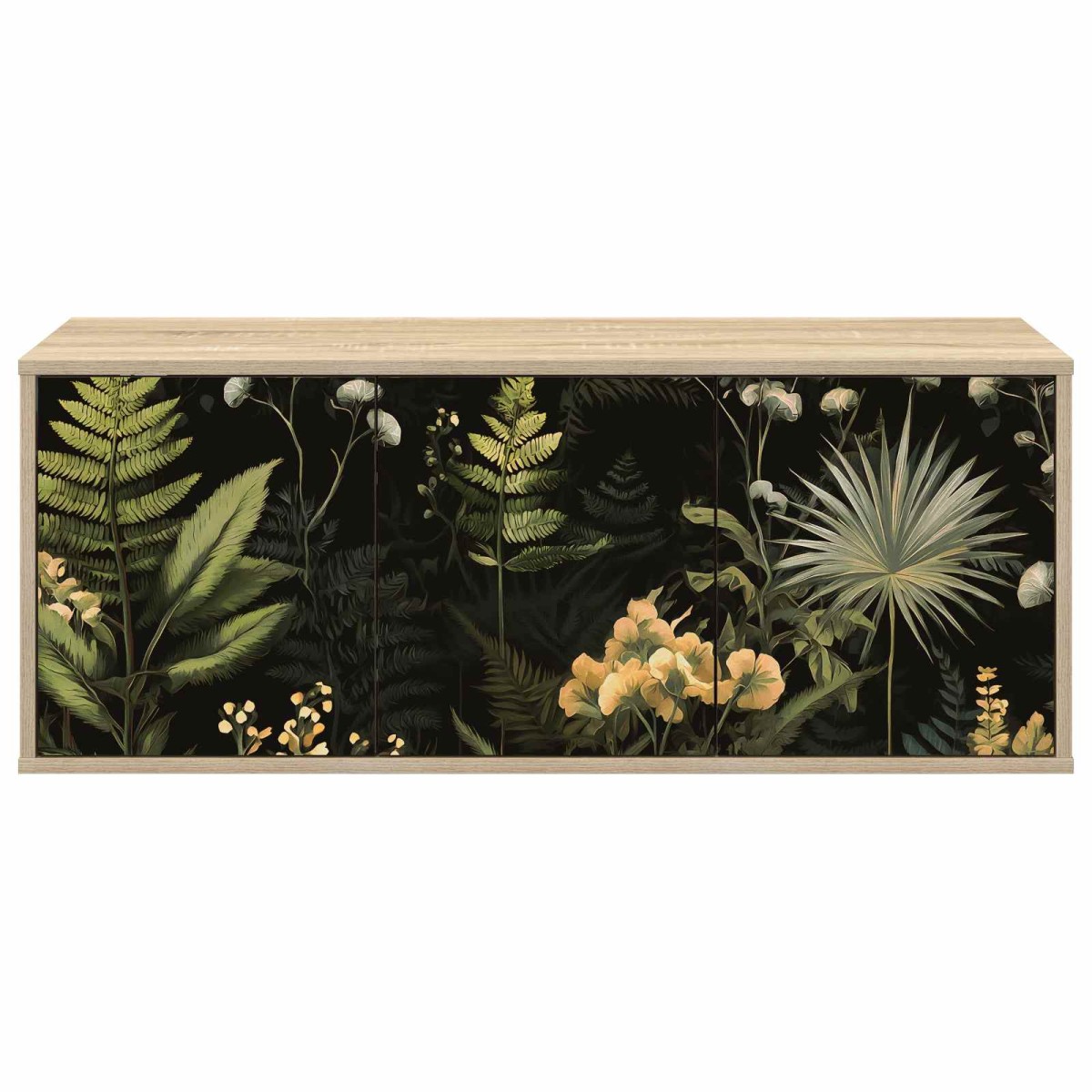 vidaXL Κρεμαστός θρανίο τηλεόρασης RHENEN 102 x 33 x 40 εκ.