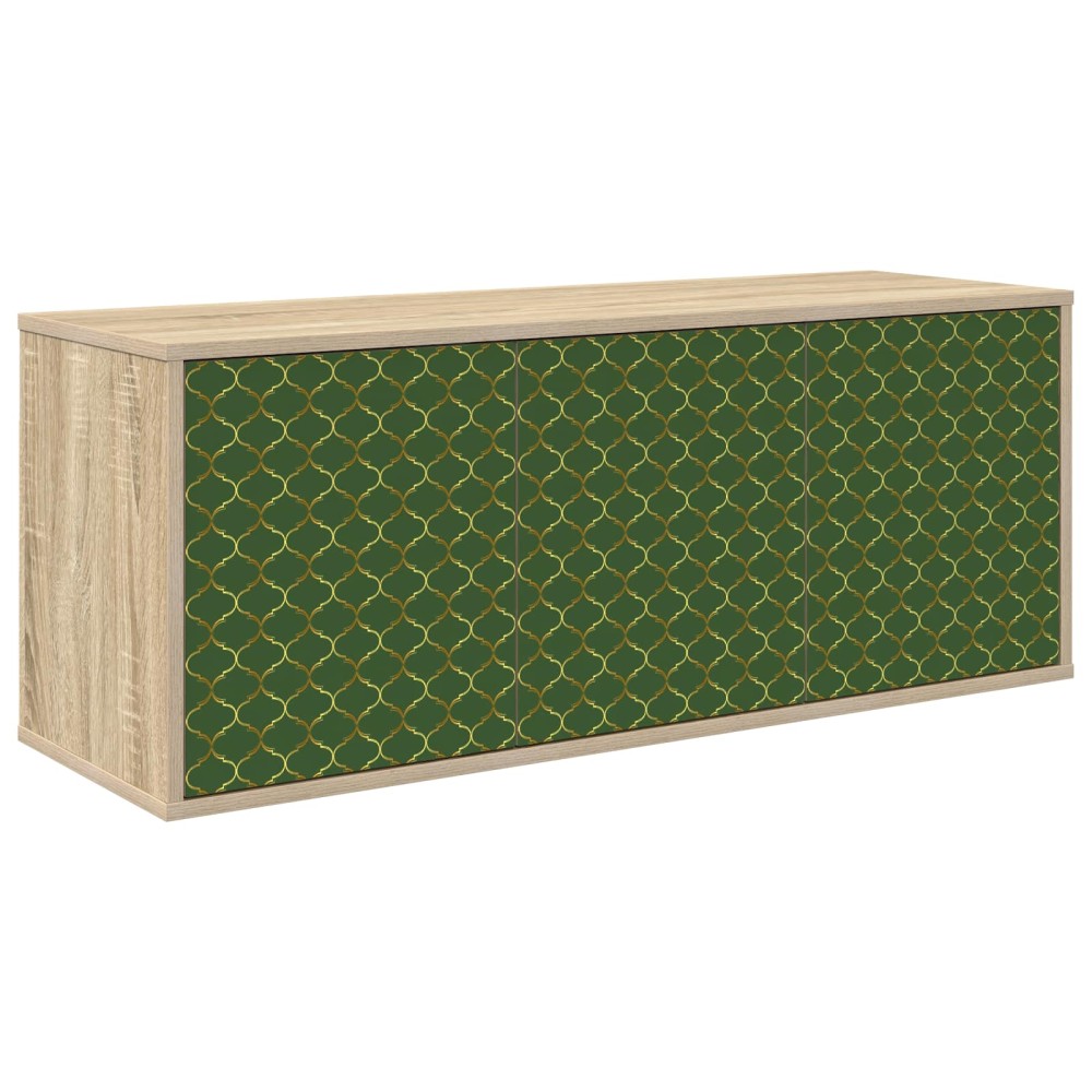 vidaXL Κρεμαστός θρανίο τηλεόρασης GELEEN 102 x 33 x 40 εκ.