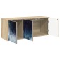 vidaXL Κρεμαστός θρανίο τηλεόρασης RAALTE 102 x 33 x 40 εκ.