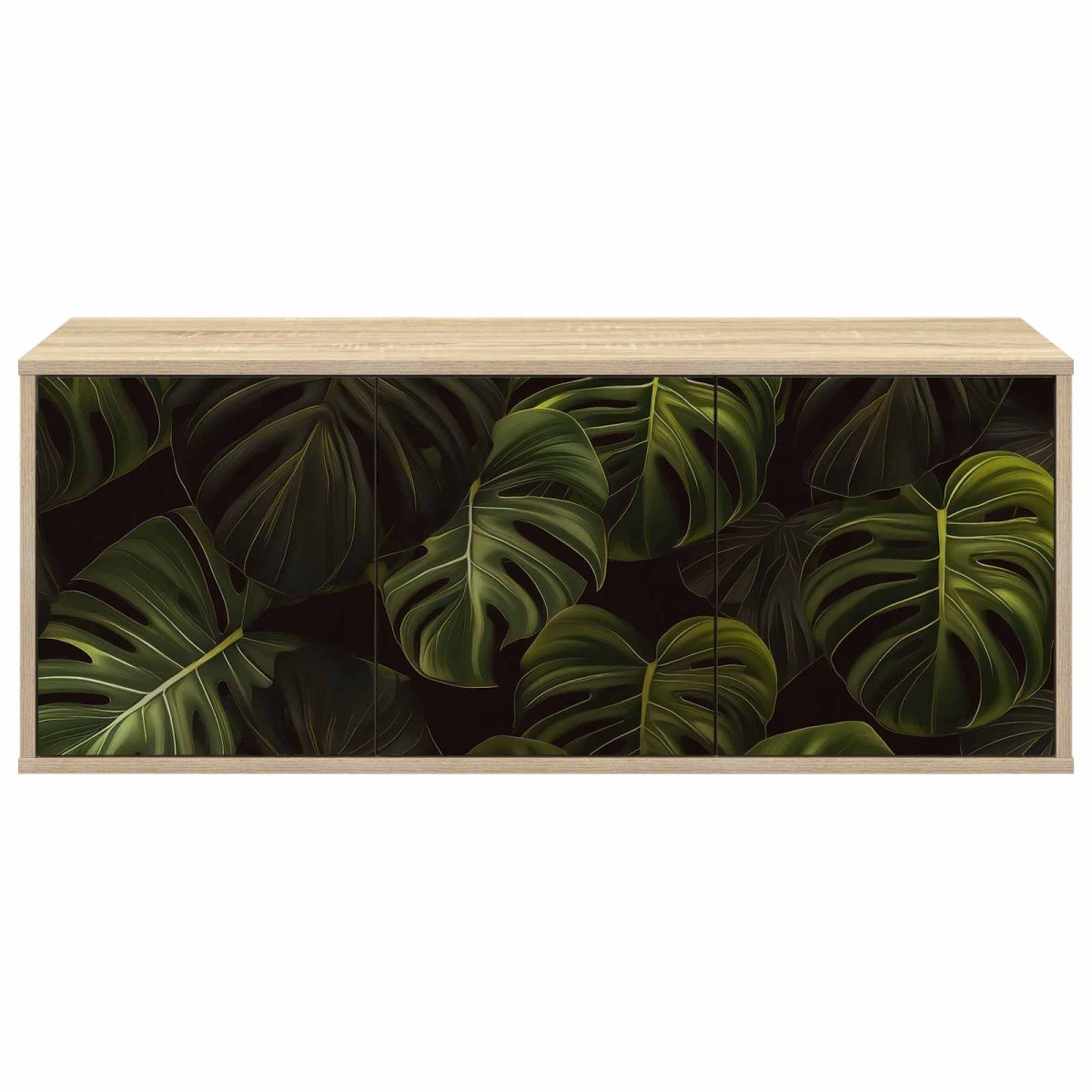 vidaXL Κρεμαστός θρανίο τηλεόρασης ELBURG 102 x 33 x 40 εκ.