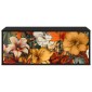 vidaXL Κρεμαστός θρανίο τηλεόρασης GENNEP 102 x 33 x 40 εκ. Μαύρη Δρυς