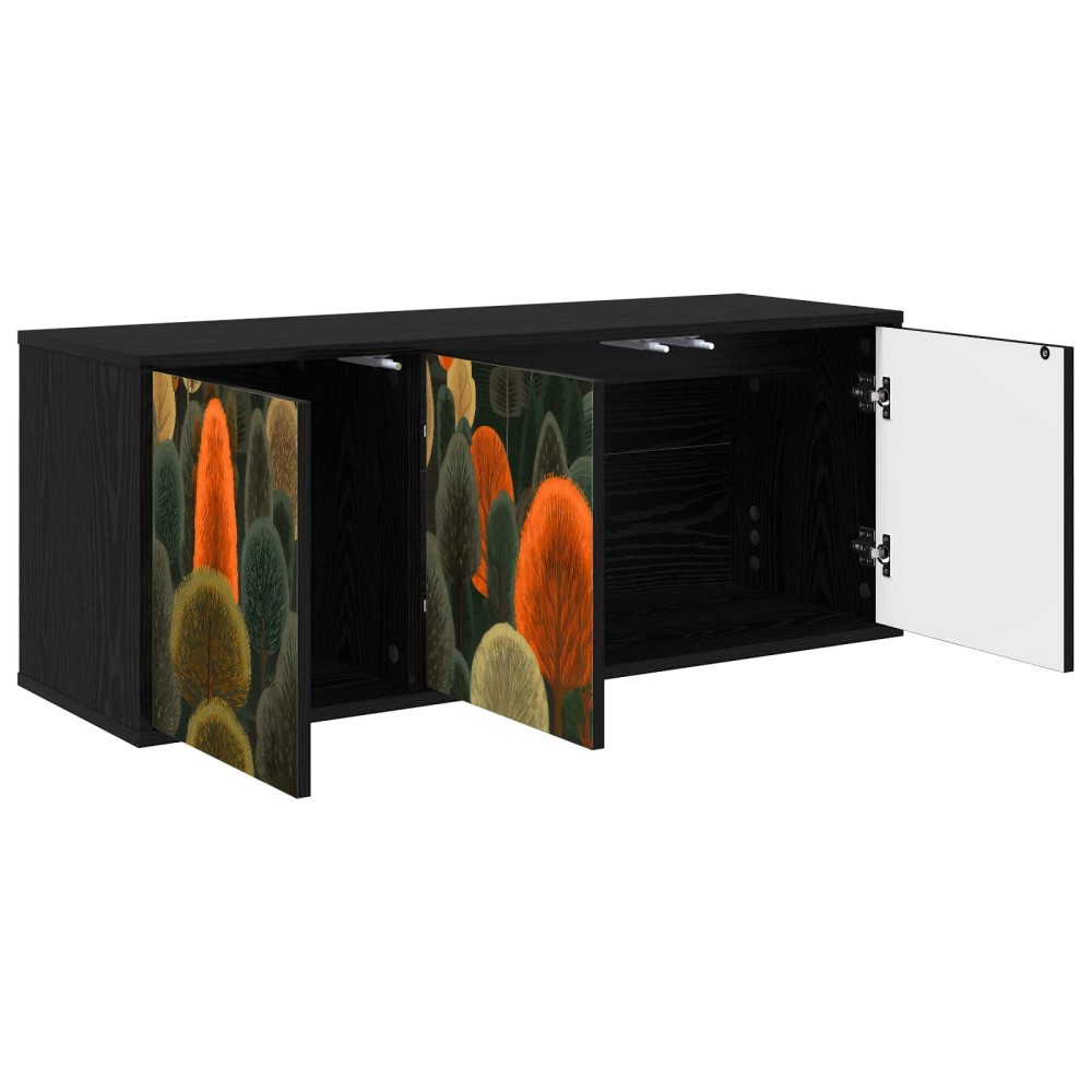 vidaXL Κρεμαστός θρανίο τηλεόρασης ZAANDAM 102 x 33 x 40 εκ.