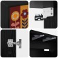 vidaXL Κρεμαστός θρανίο τηλεόρασης ESSEN 102 x 33 x 40 εκ. Μαύρη Δρυς