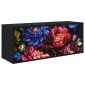 vidaXL Κρεμαστός θρανίο τηλεόρασης KIEL 102 x 33 x 40 εκ. Μαύρη Δρυς