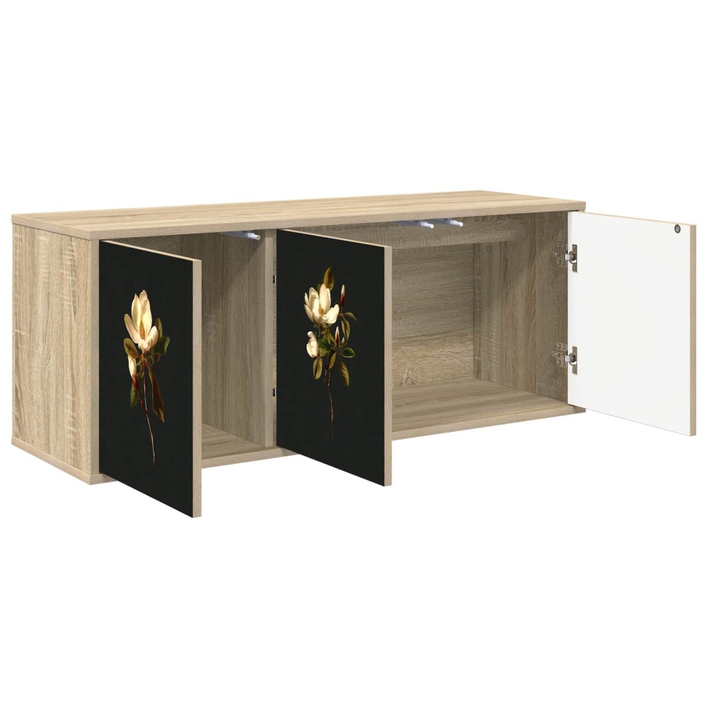 vidaXL Κρεμαστός θρανίο τηλεόρασης BREMEN 102 x 33 x 40 εκ.