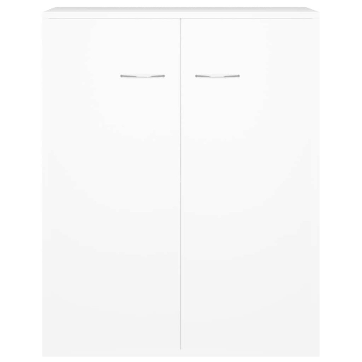 vidaXL Ντουλάπι Λευκό 60 x 30 x 75 εκ. από Μοριοσανίδα