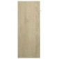 vidaXL Ντουλάπι Sonoma Δρυς 60 x 30 x 75 εκ. από Μοριοσανίδα