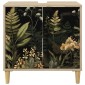 vidaXL Ντουλάπι Μπάνιου RHENEN Sonoma 60 x 40 x 60 εκ