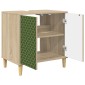 vidaXL Ντουλάπι Μπάνιου GELEEN Sonoma 60 x 40 x 60 εκ