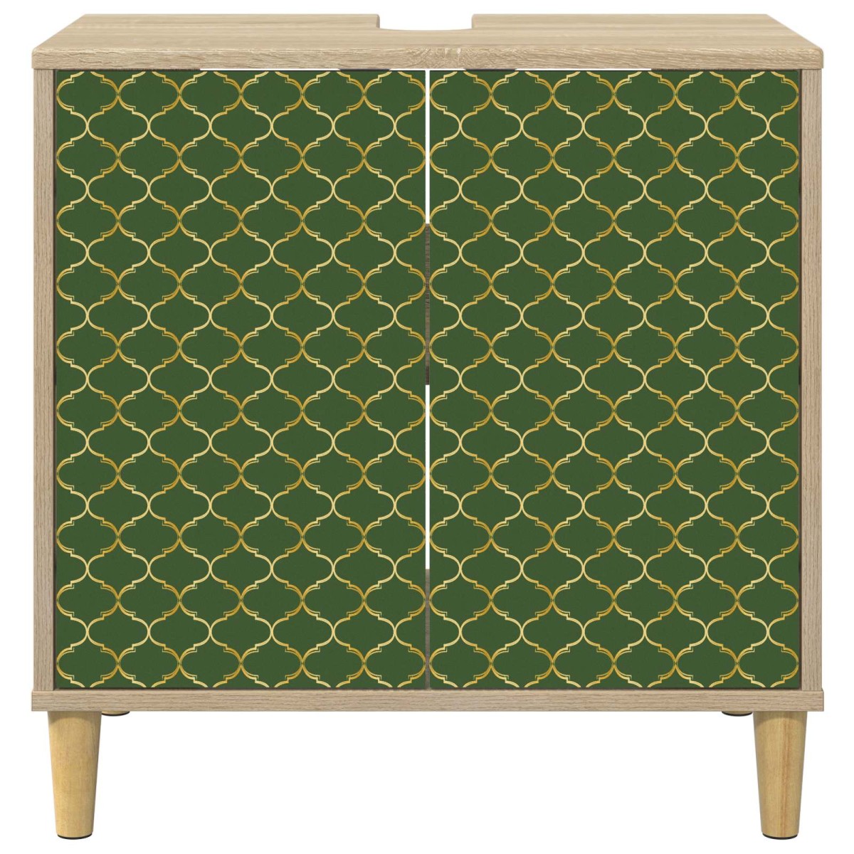 vidaXL Ντουλάπι Μπάνιου GELEEN Sonoma 60 x 40 x 60 εκ