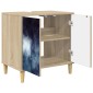 vidaXL Ντουλάπι Μπάνιου RAALTE Sonoma 60 x 40 x 60 εκ