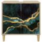 vidaXL Ντουλάπι Μπάνιου WIJHE Sonoma 60 x 40 x 60 εκ