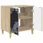 vidaXL Ντουλάπι Μπάνιου DOKKUM Sonoma 60 x 40 x 60 εκ