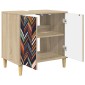 vidaXL Ντουλάπι Μπάνιου OMMEN Sonoma 60 x 40 x 60 εκ