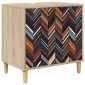 vidaXL Ντουλάπι Μπάνιου OMMEN Sonoma 60 x 40 x 60 εκ