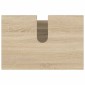 vidaXL Ντουλάπι Μπάνιου ZAANDAM Sonoma 60 x 40 x 60 εκ