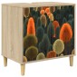 vidaXL Ντουλάπι Μπάνιου ZAANDAM Sonoma 60 x 40 x 60 εκ