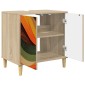 vidaXL Ντουλάπι Μπάνιου BONN Sonoma 60 x 40 x 60 εκ Επεξεργασμένο Ξύλο