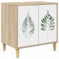 vidaXL Ντουλάπι Μπάνιου HANAU Sonoma 60 x 40 x 60 εκ