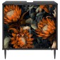 vidaXL Ντουλάπι Μπάνιου LOCHEM Μαύρη Δρυς 60 x 40 x 61 εκ