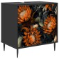 vidaXL Ντουλάπι Μπάνιου LOCHEM Μαύρη Δρυς 60 x 40 x 61 εκ